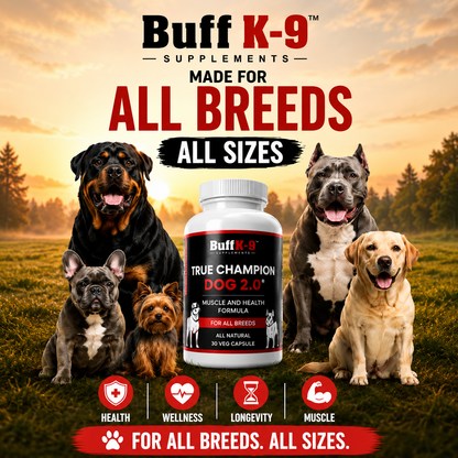True Champion Dog 2.0 (30 serving caps) - BuffK-9