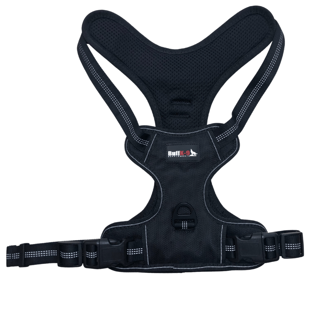 Padded Heavy Duty Tactical Style Dog Harness - BuffK-9